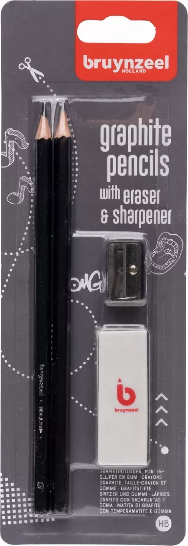Bruynzeel Graphite pencil set  2 HB