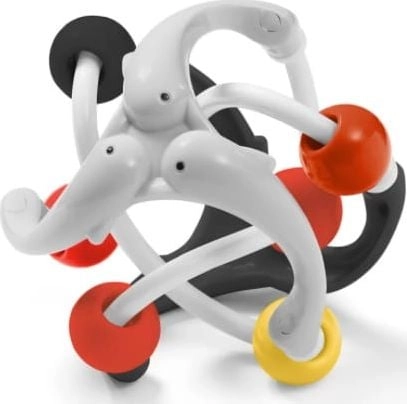 BabyOno Dolphin`s Sphere educational rattle black