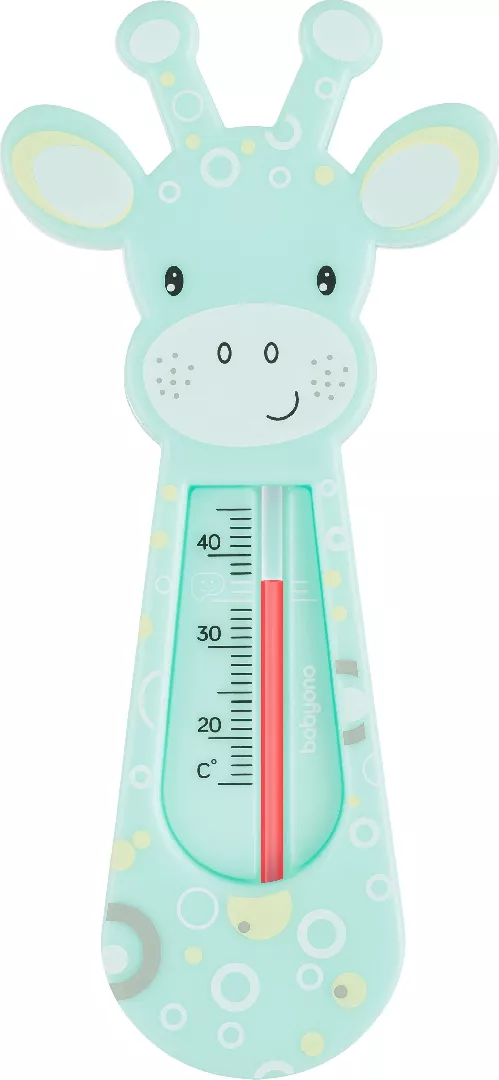BabyOno Giraffe bath thermometer  mint ON-1677