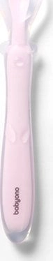 BabyOno 785/03 SILICONE SPOON FLEXIBLE PINK
