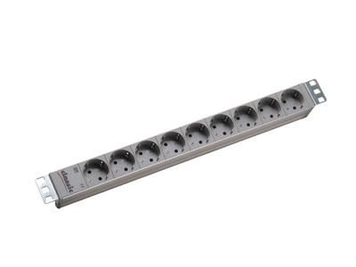 BACHMANN 19" aluminum power strip 1U