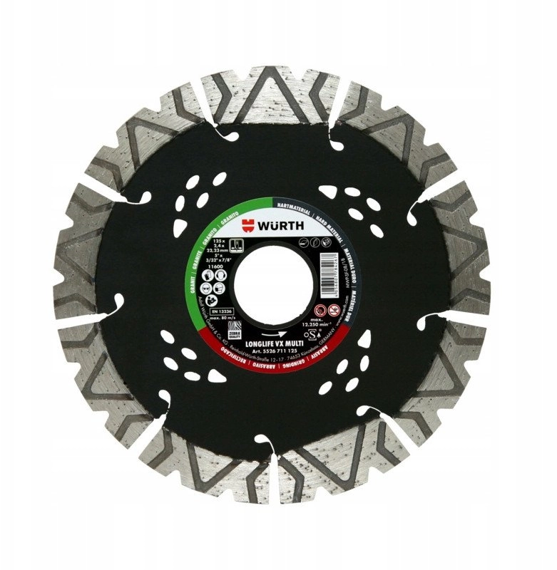 DIAMOND DISC LL-VX-MULTI-BR22.23 D 125MM