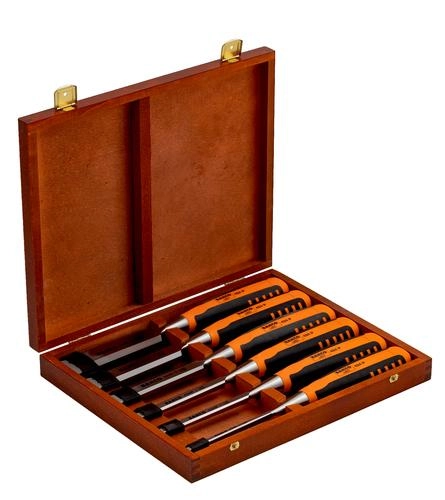 Bahco 424P-S6-EUR woodworking chisels Chisel set
