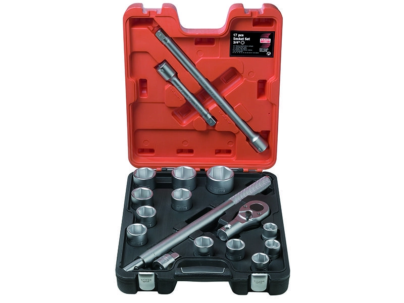 BAHCO Sockets 3/4" +accessories kit SLX