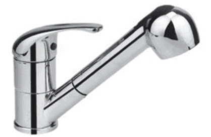 Jaucējkrāns izlietnei ar izvel. izteku L-2/4030