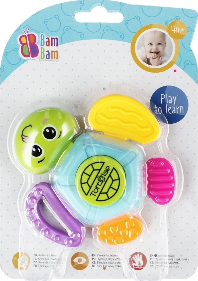 BAM BAM Turtle Rattle 515013 5904335876154