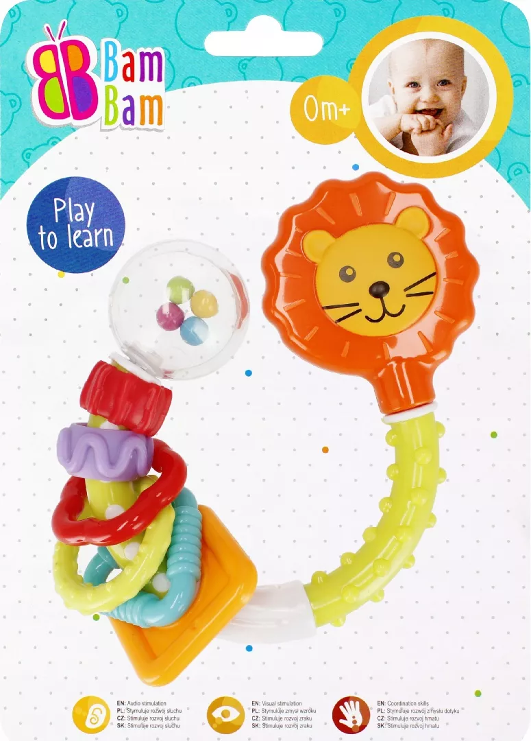 LION CUB BAM BAM RATTLE 521379