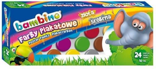 Bambino Poster paints 24 colors (5903235002885)
