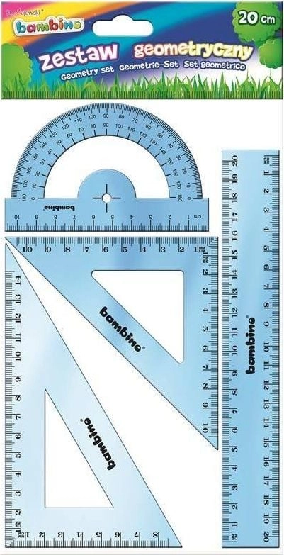 Bambino Zestaw geometryczny 4 elementowy 20cm