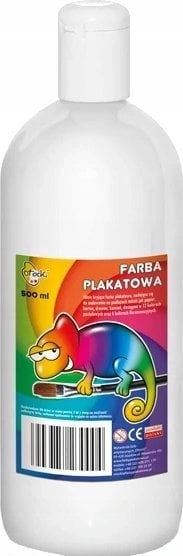 Poster paints 500ml white Otocki 5903778000058