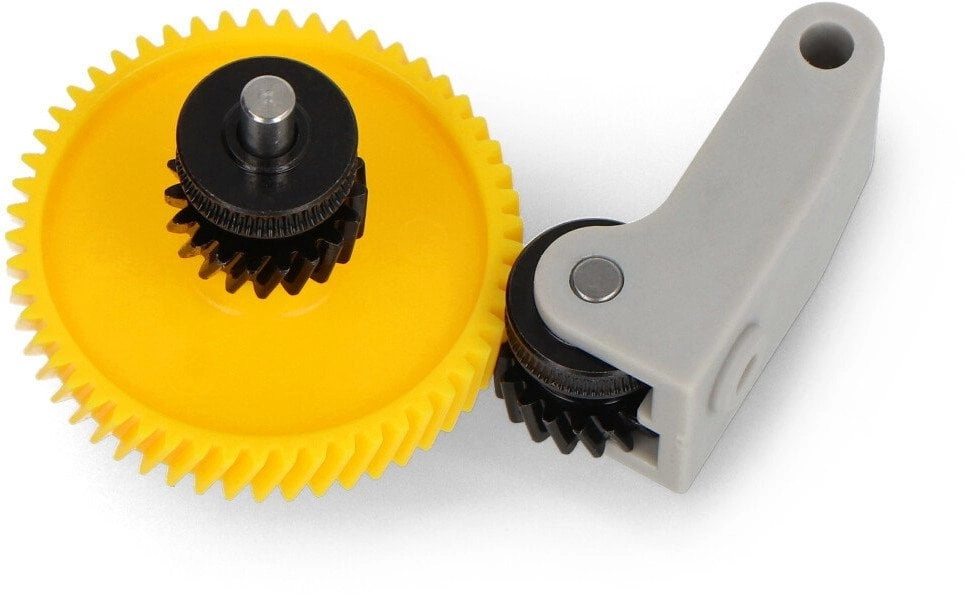 Hardened steel extruder gear for Bambu