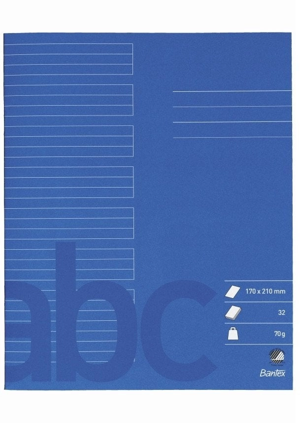 Notebook bantex  17 x 21 cm