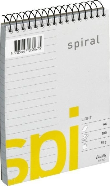 BANTEX LIGHT SPI SPIRAL BLOCK A6