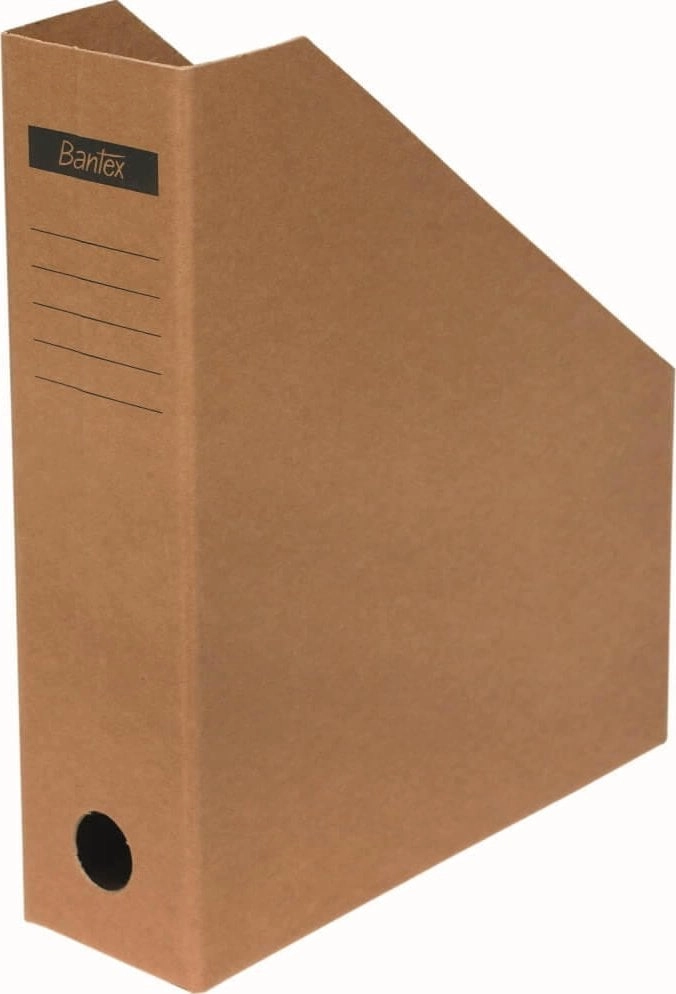 Magazine cassette cardboard a4 brown 100400289
