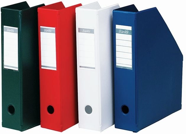 Elba magazine holder A4 PVC spine
