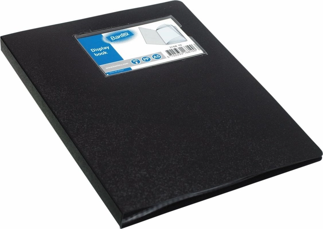 Bantex Demonstrationsmappe A5  sort 100551594 5702233168100