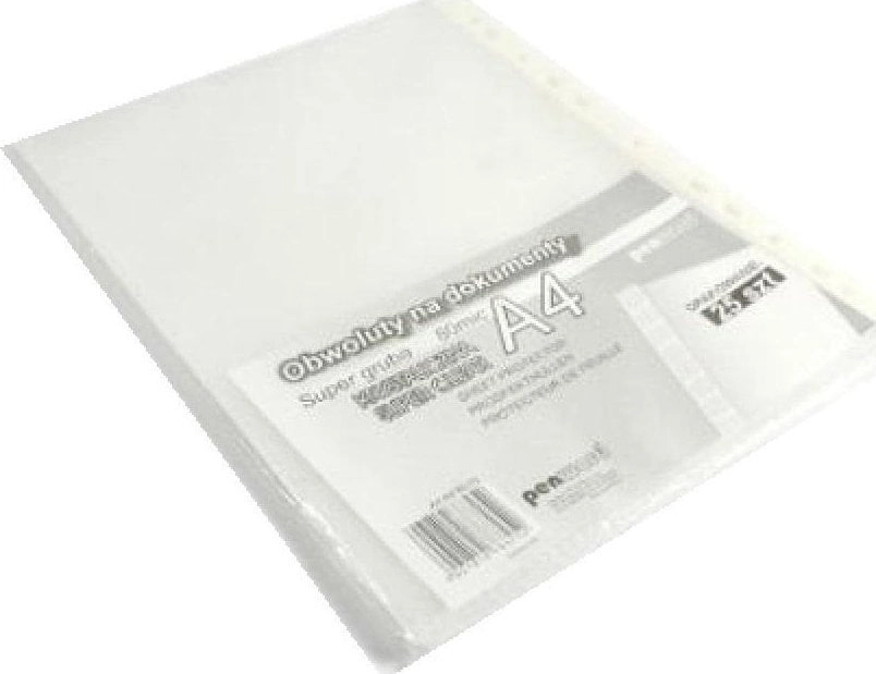 Dust jacket A4/25 80 mic crystal