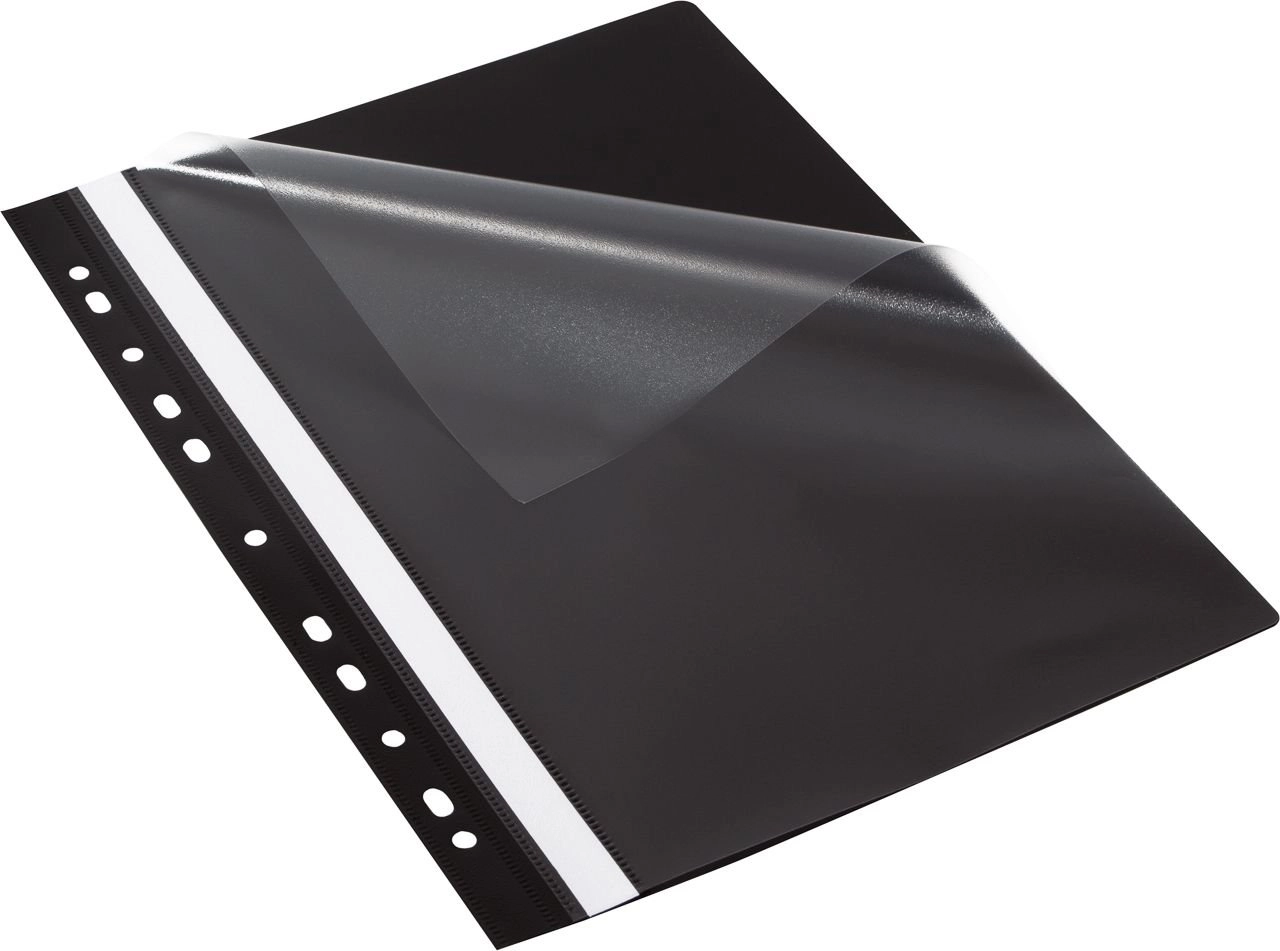 Bantex EVO A4 perforated folder black