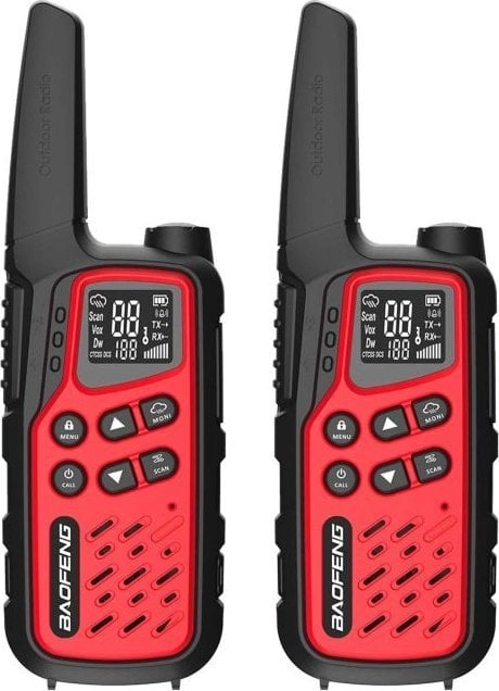 Walkie-talkie Baofeng BF-T25E Rød 5904921481878
