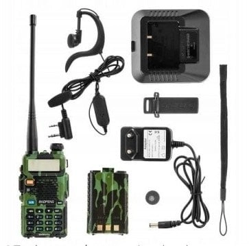 RADIOTELEFON BAOFENG UV-5R 5W HTQ CAMO