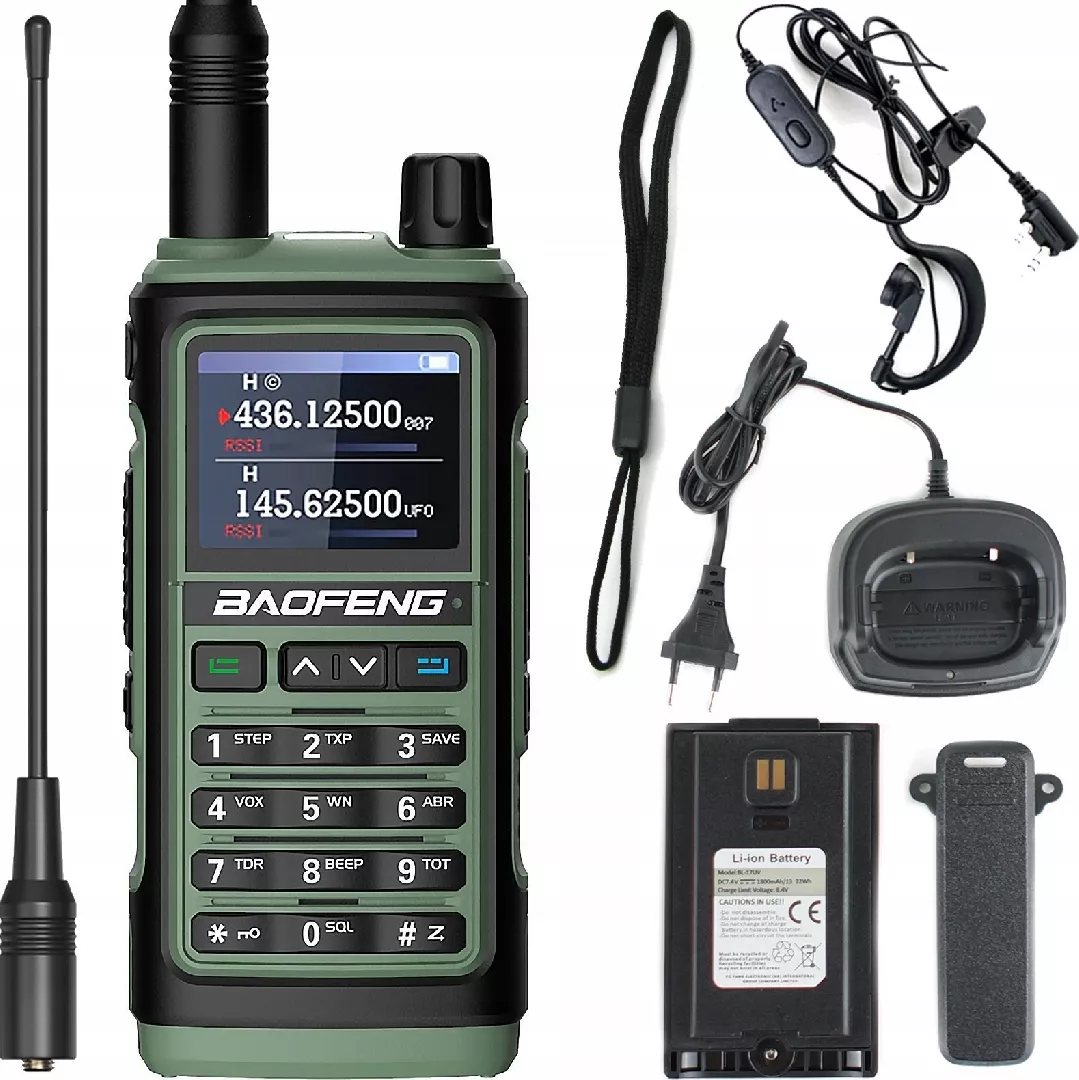 Baofeng UV-17E Walkie Talkie Green UV-17E