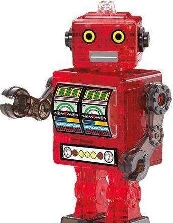 Bard Crystal Puzzle Robot red (224454)