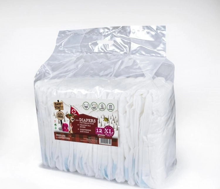 Barry King Diapers for female dogs