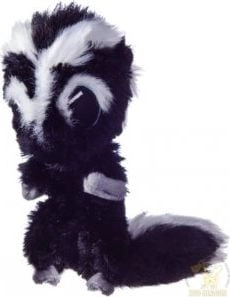 Barry King Dog toy Skunk black