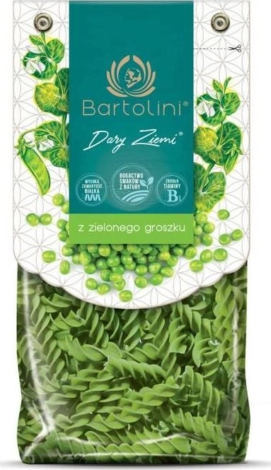 Bartolini Makaron z zielonego groszku -