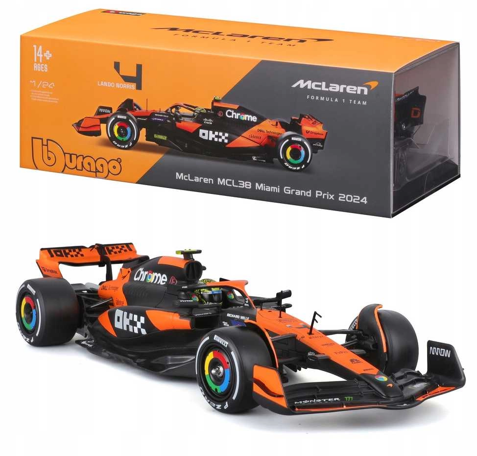 BBU 1:24 Race F1 McLaren MCL38