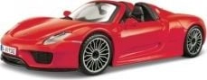 Bburago Porsche 918 Spyder Red 1:24
