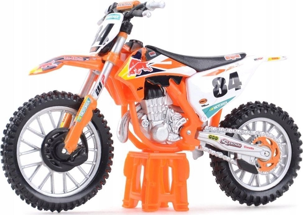 Bburago BBU 1:18 RedBull KTM Motorcykle