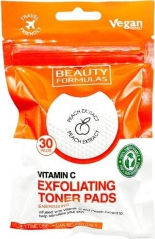 Beauty Formulas BEAUTY FORMULAS_Exfoliating Toner Pads