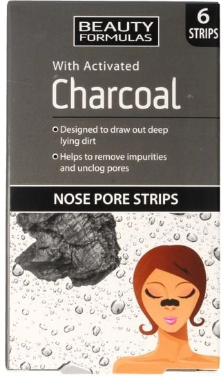 Beauty Formulas Charcoal Nose cleansing pads