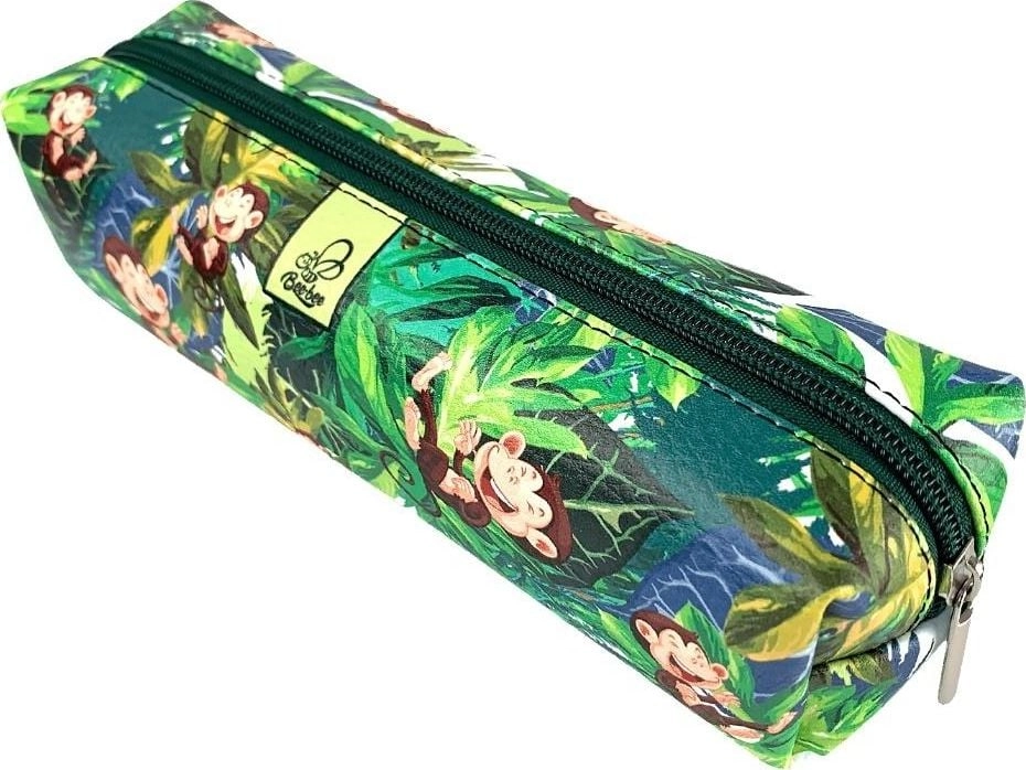 Monkey pencil rectangular pencil case 438097