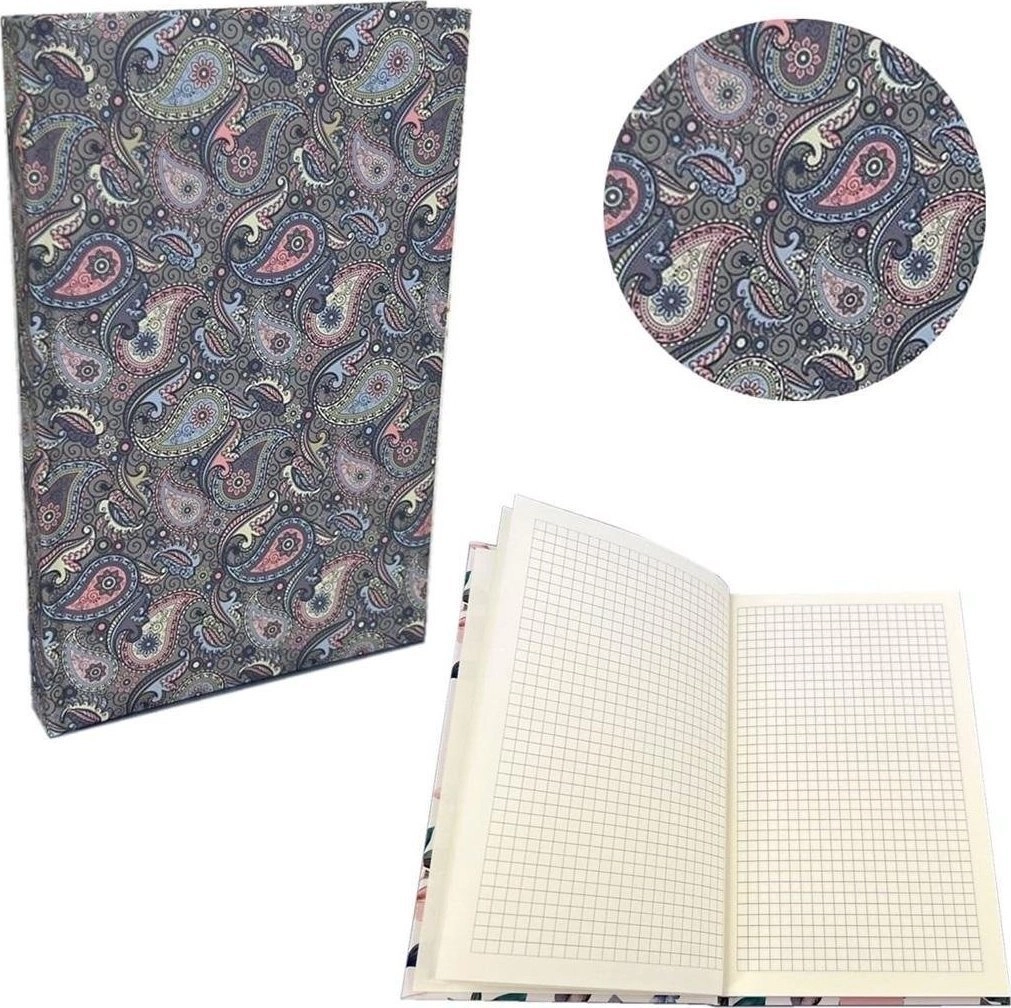 Bee-bee Notes A5 Soft Touch Paisley