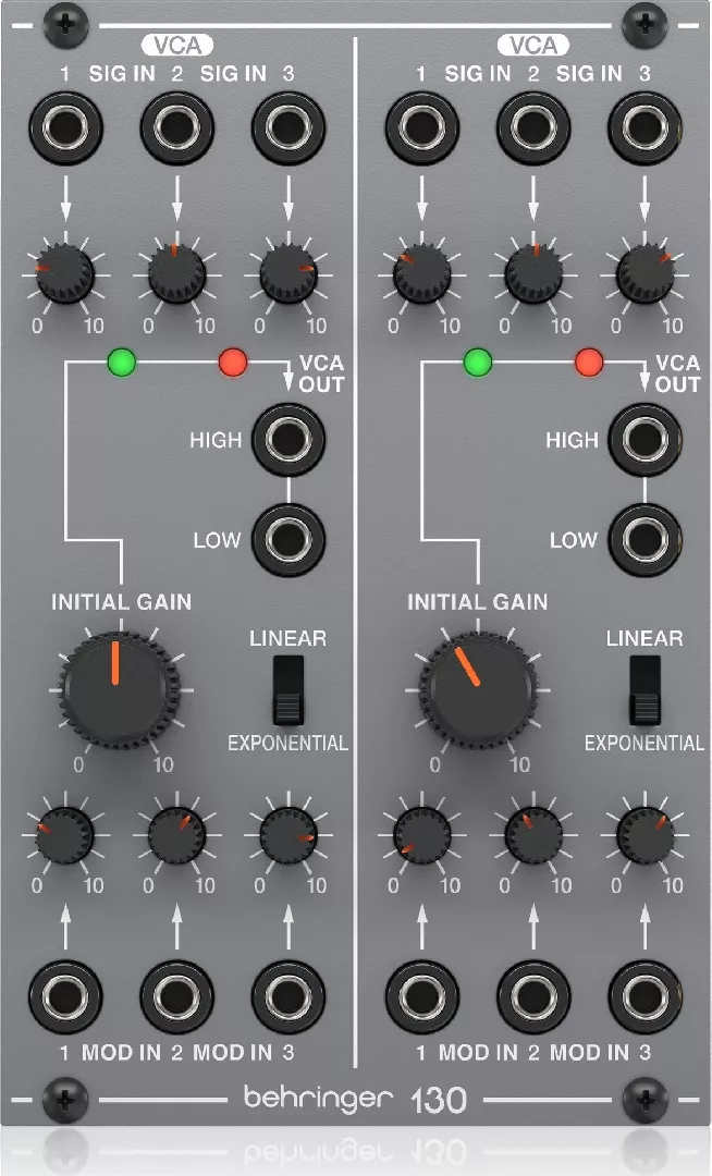 Behringer 130 DUAL VCA Moduł syntezatora