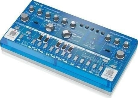 Behringer TD-3-BB Bassline synthesizer  transparent blue