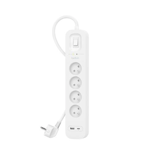Belkin 525J 4 sockets USB-A USB-C