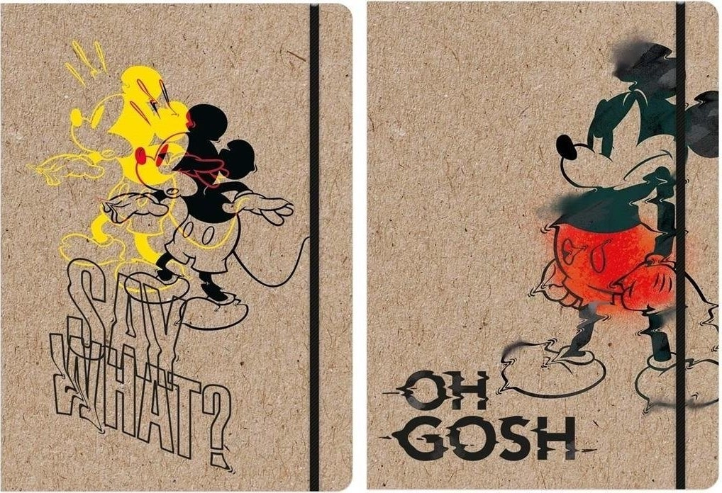 A4 Mickey Mouse Kraft folder with