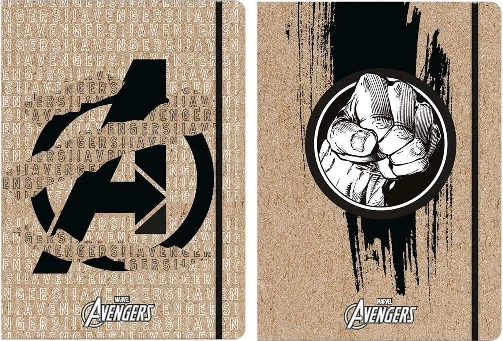 A4 Avengers Kraft Liner folder with