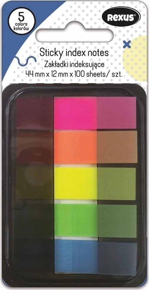 Markers 1.2x4.4cm 5 colors