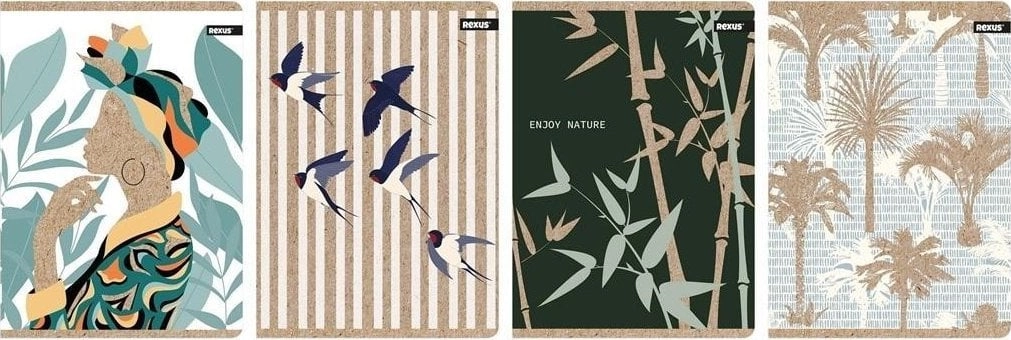 A5/80K Kraft Liner notebook (5 pcs)
