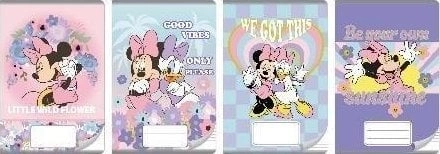 A5/16K color notebook. three lines Minnie