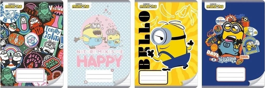 A5/32K notebook Minions line (10 pcs)
