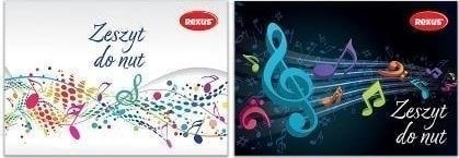 Music notebook A4/16K (10 pcs) 5904441130997