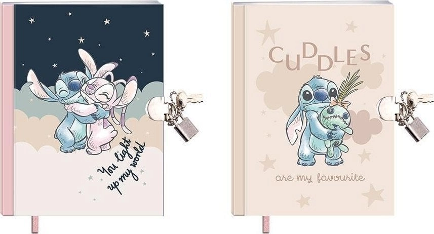 Stitch mix diary with padlock 5904441136715