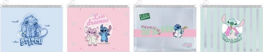 A4 PVC zipper folder Stitch mix