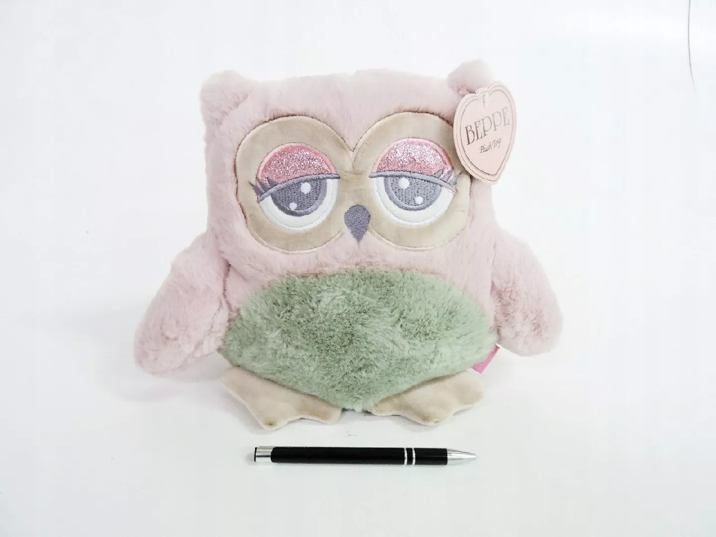 Beppe Owl Abby pink and mint