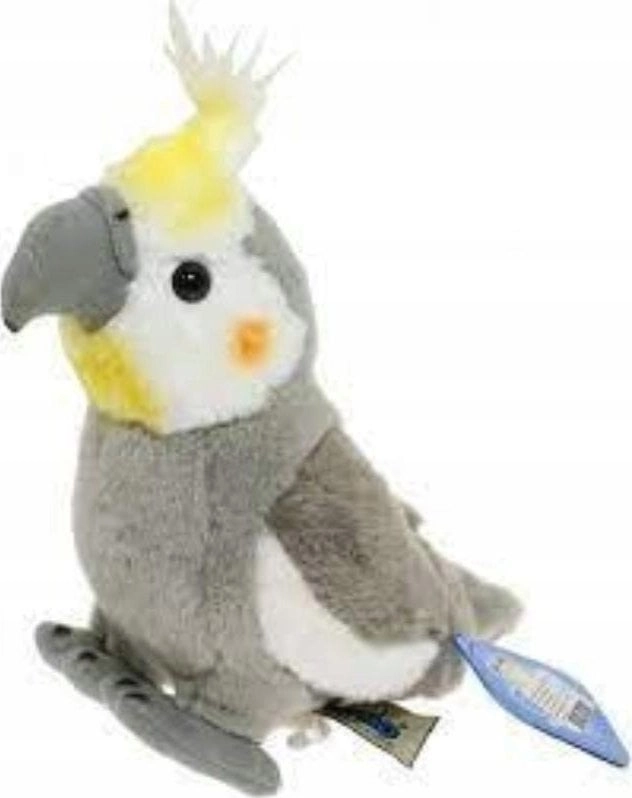 Beppe Cockatiel Parrot 20cm gray 13857